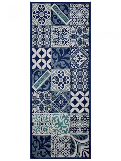 In & Out Area Rug Kitchen 19288/099 Blue