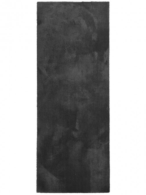 Washable Hallway Rug Touch 100 Dark Gray