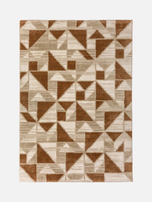 Tapete Geom�trico Lloret 299/192 Laranja