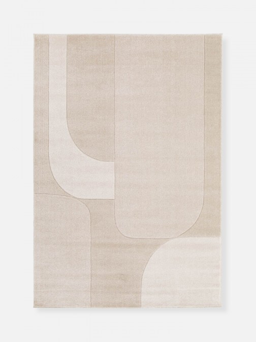 Abstract Area Rug Gabo 38305/651 Beige