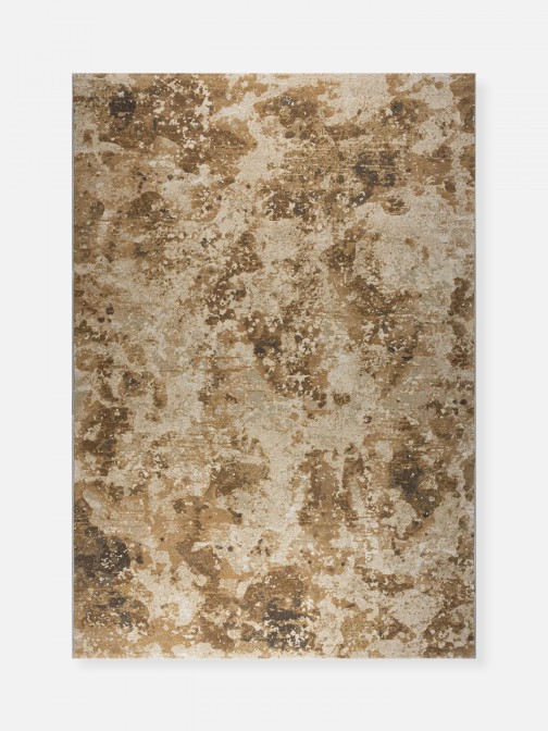 Abstract rug Giacomo 63872/7299 Beige and Brown