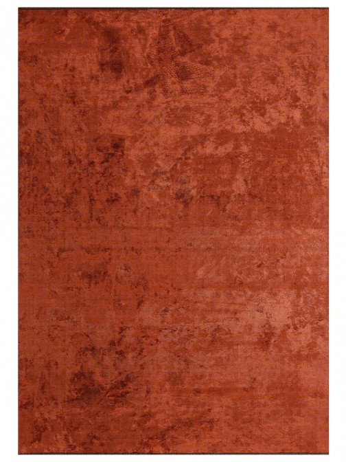 Plain Area Rug Glam Velvet 71431/824 Orange