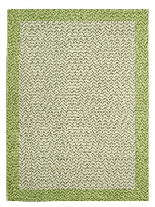 Caprice Weiss/Green Area Rug