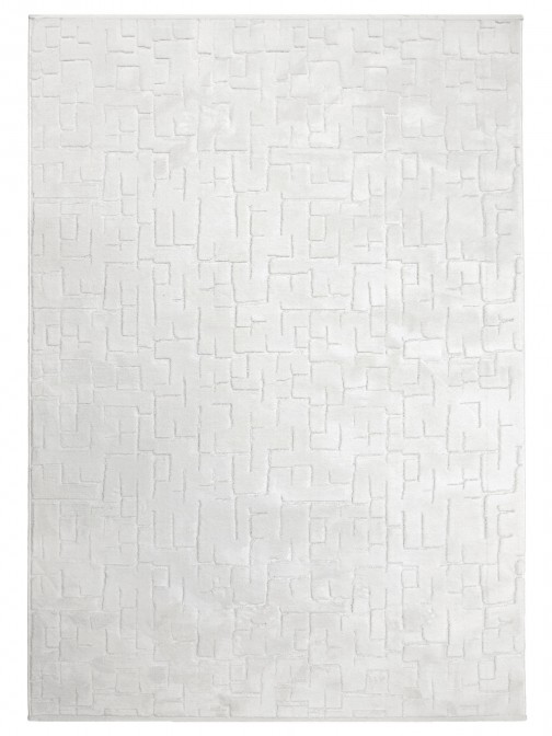 Modern Area Rug Bosco 866/001 White