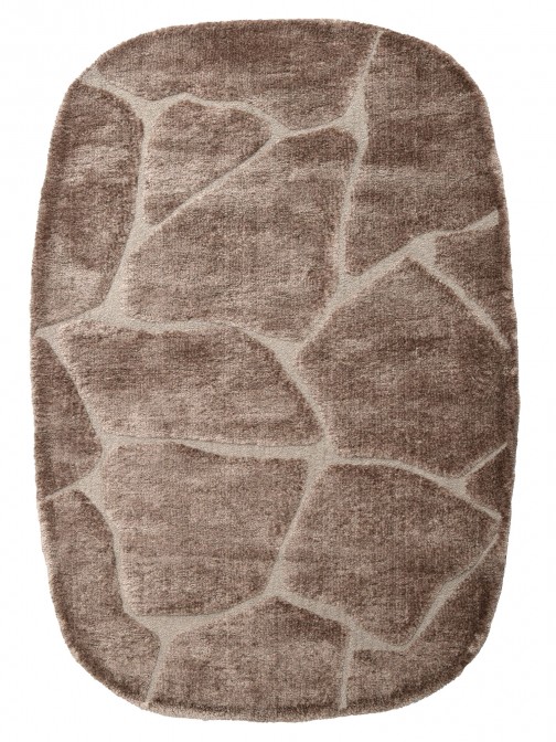 Modern Oval Rug Mori 14067/7222 Brown