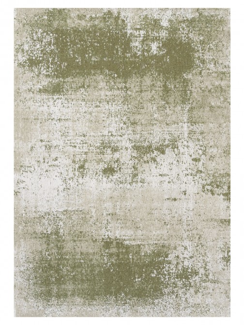 Abstract Area Rug Moon Chenille 9727 Green