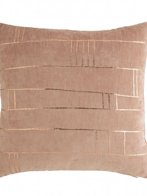 Print 42 Geometric Decorative Cushion Square Pink