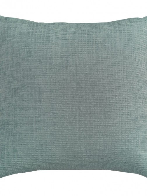 Perez Plain Decorative Cushion Aqua Blue