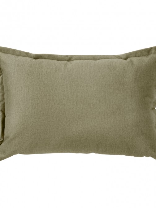 Plain Decorative Cushion Alfin Velvet Beige