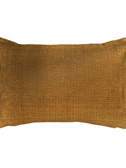 Plain Decorative Cushion Omegus Yellow