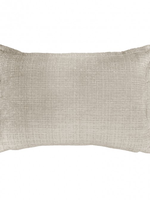 Plain Decorative Cushion Omegus Light Beige