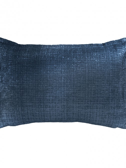Plain Decorative Cushion Omegus Blue