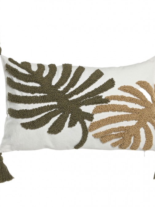 Cojín Decorativo Hojas 810 Rectangular Multicolor