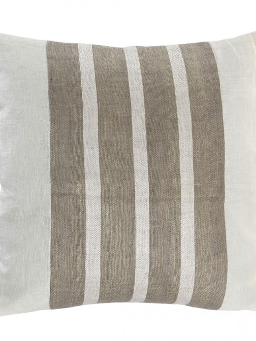 Stripes Decorative Cushion 823 Square Beige