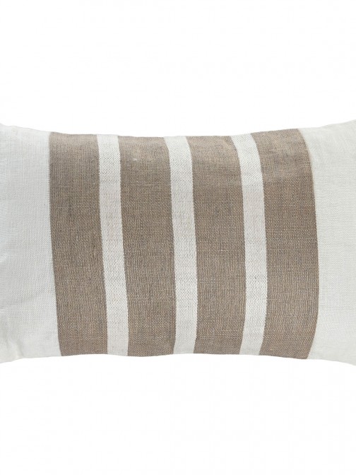 Stripes Decorative Cushion 824 Rectangular Beige