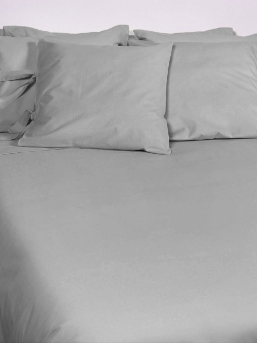 Capa de Edredo Cama de Solteiro Nude Cinzento