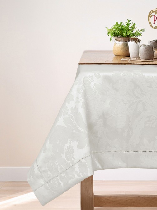 Toalha de Mesa Florence Branca