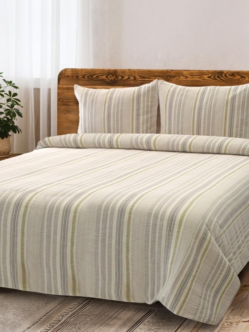 Capa de Edredo Cama de Casal Barali Cinzenta