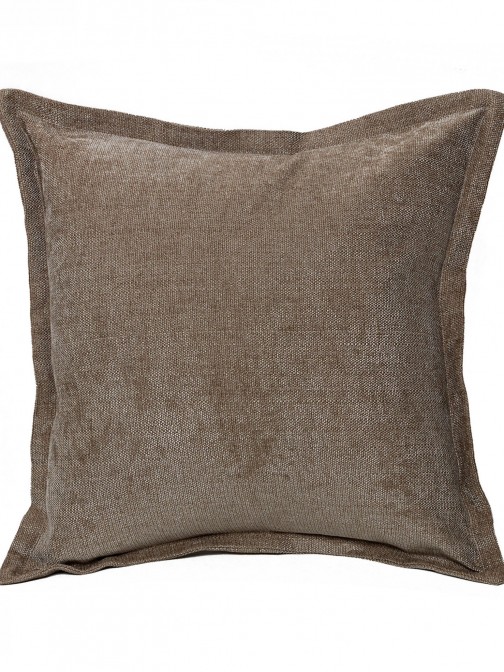 Cali Plain Decorative Cushion Taupe Beige