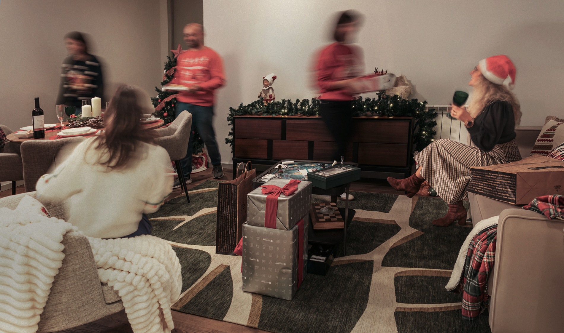 Use to the magic of being together