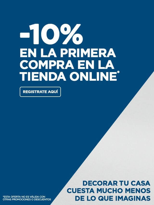 -10% en la primera compra online