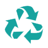 Recycled Materials - Made from recycled plastic