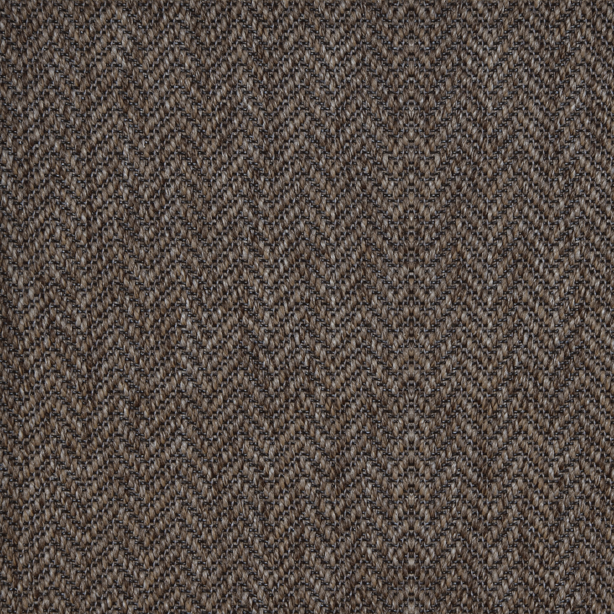Tapete Por Medida Interior/Exterior Natural Chevron 031 Castanho