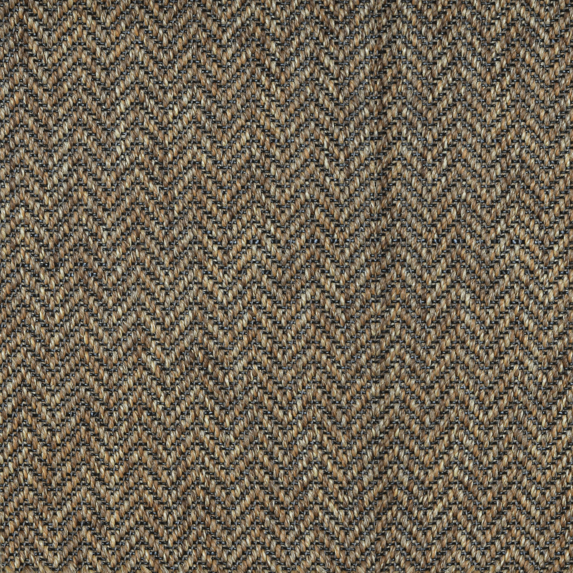Tapete Por Medida Interior/Exterior Natural Chevron 016 Castanho Claro