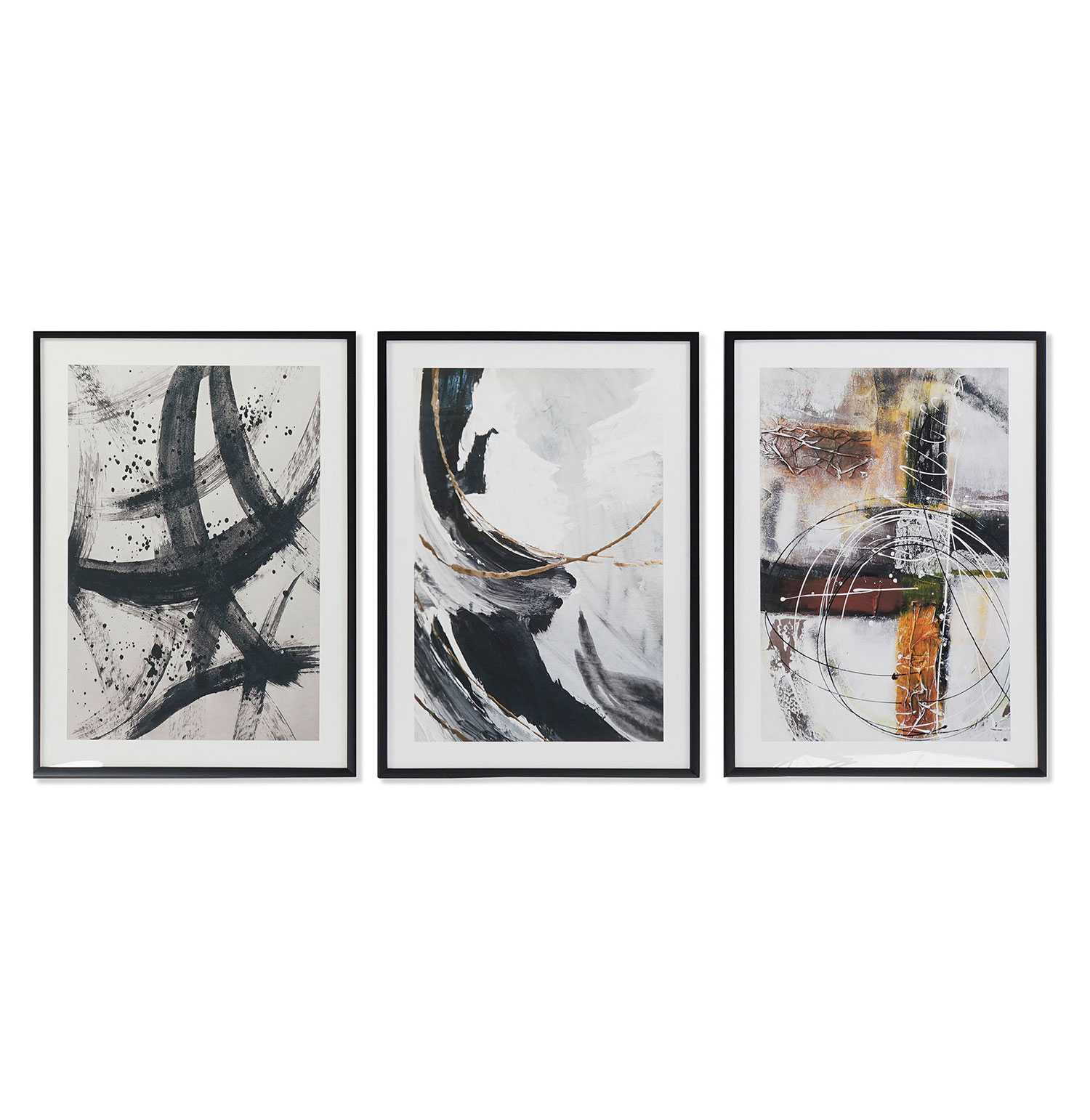 Quadro Decorativo Abstrato 220A Multicolor