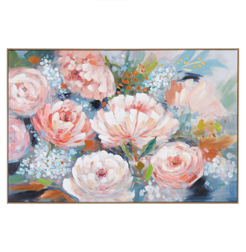 Quadro Decorativo Flores 872 Multicolor