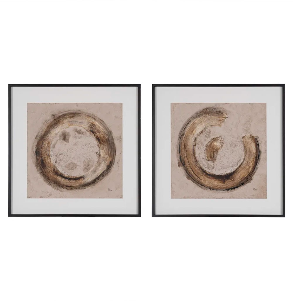 Quadro Decorativo Círculos 476A Multicolor
