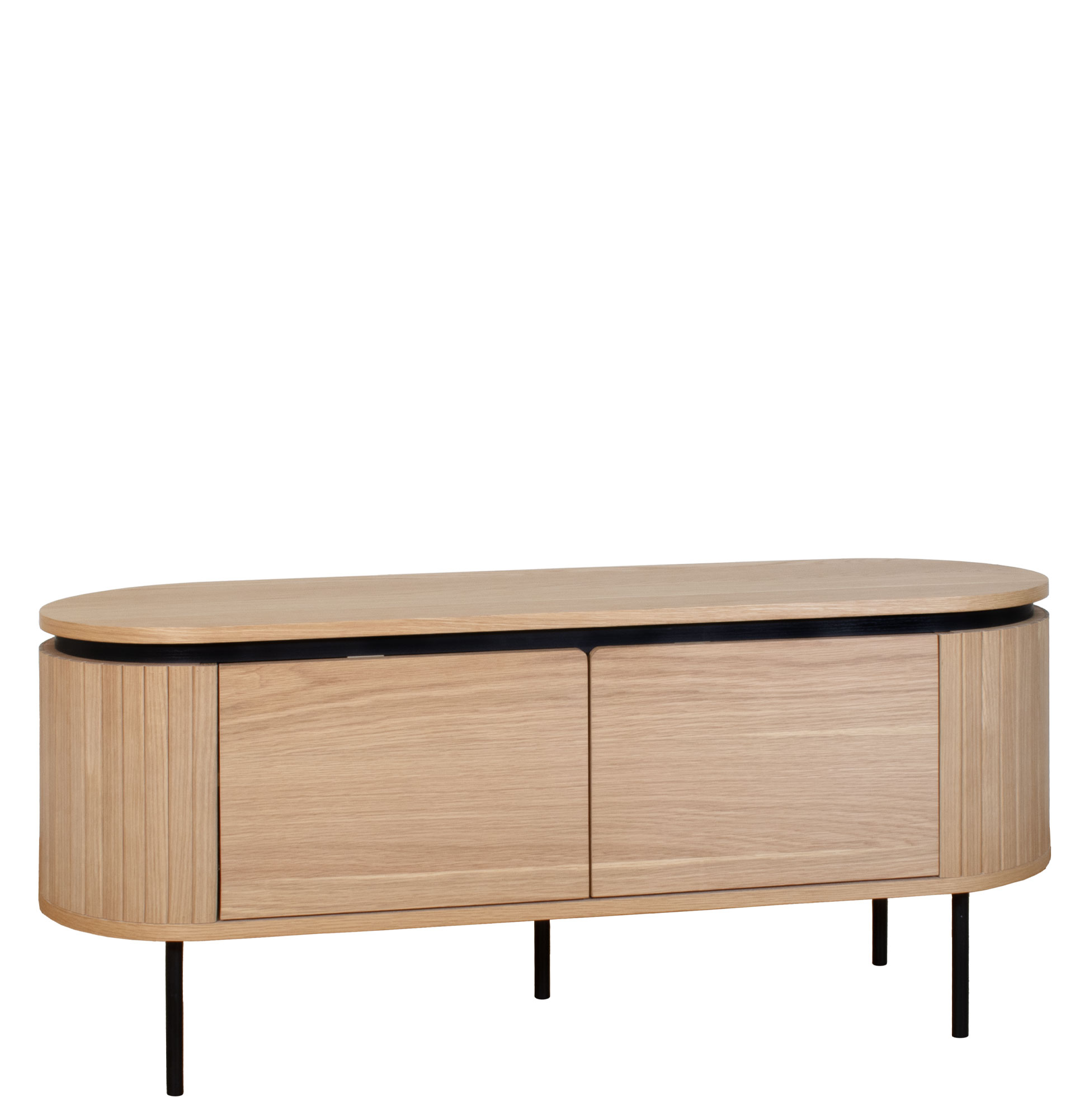 Móvel de TV em Carvalho com 2 Portas Pegasus Castanho Claro