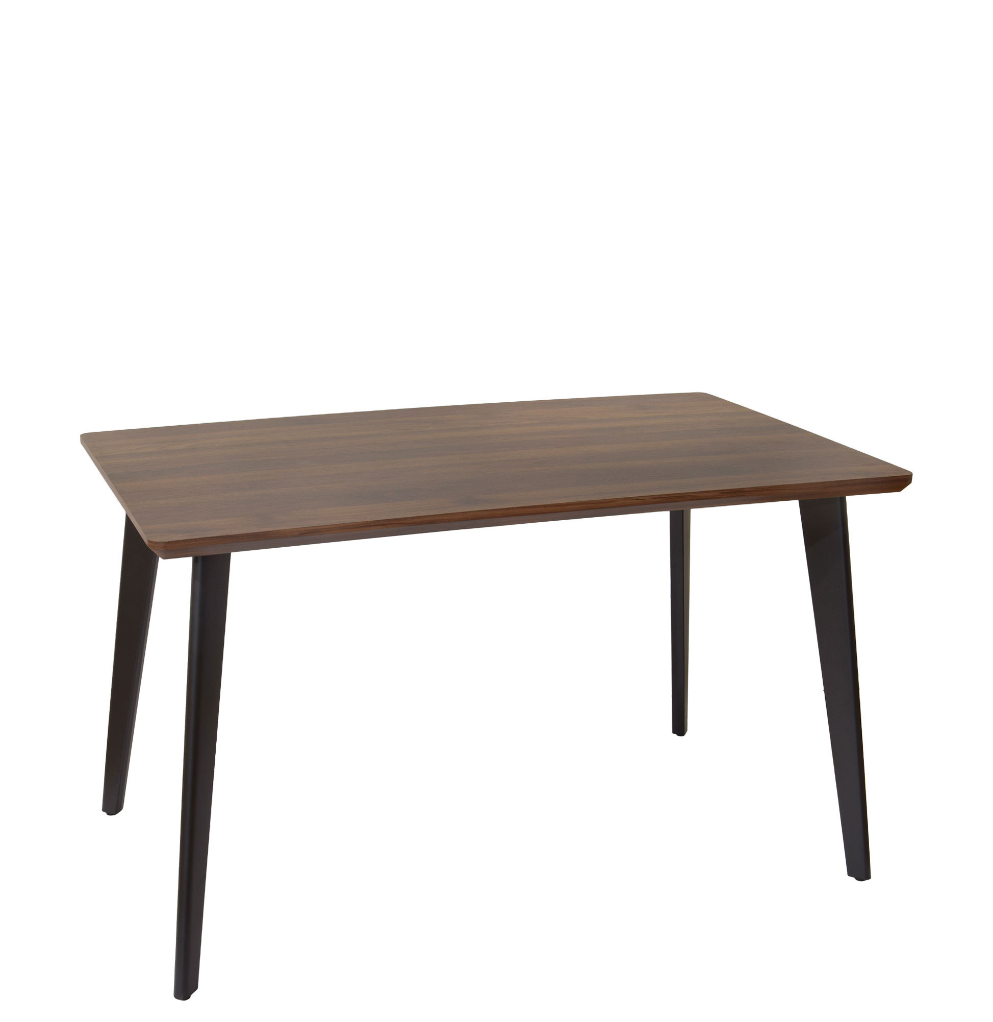 Mesa de Jantar com Pernas de Metal 4 Pessoas Tucana Castanha