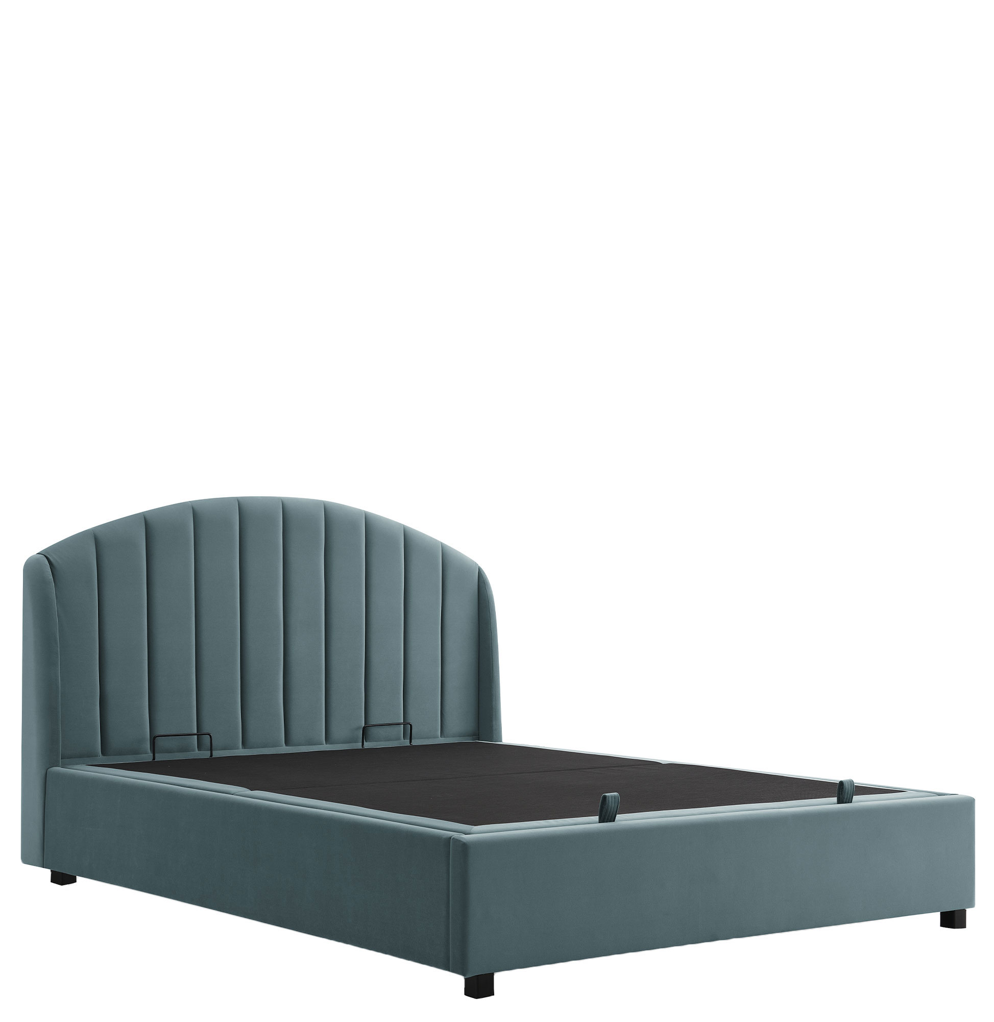Cama de Casal com Arrumação e Estrado Elevatório para Colchão 160x200 cm Aragon