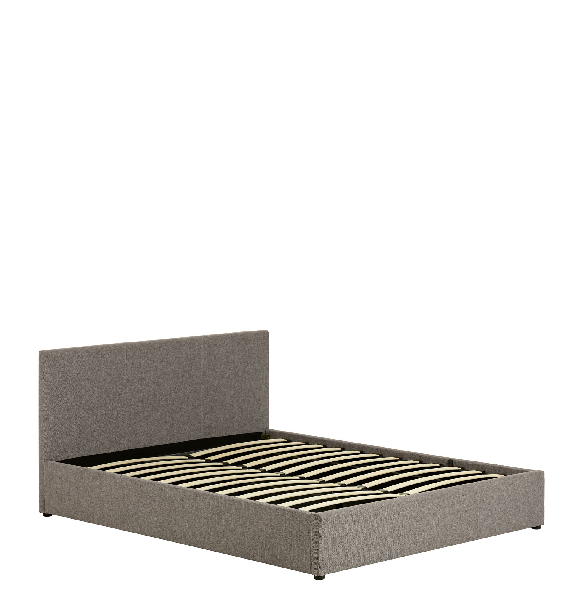 Cama de Casal com Arrumação e Estrado Elevatório para Colchão 160x200 cm Nahiri