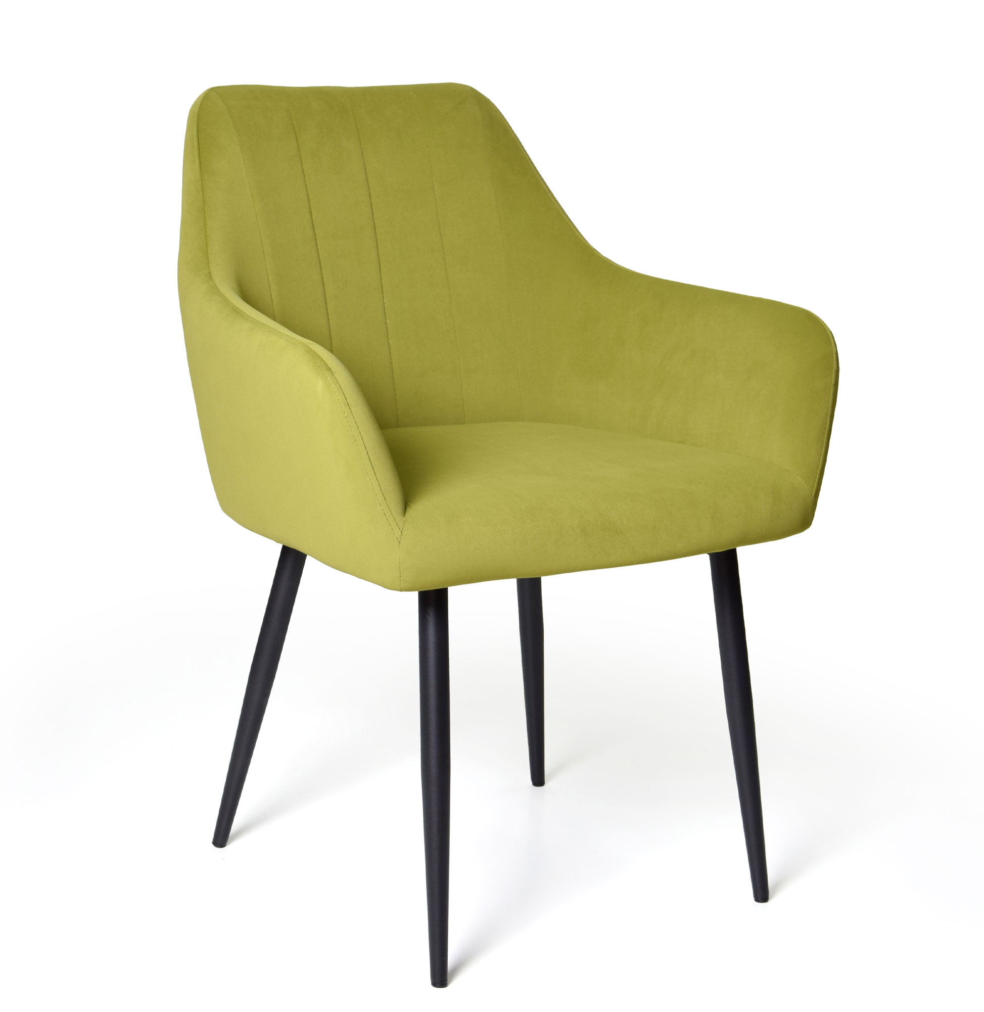 Cadeira de Jantar de Veludo Limoges Verde