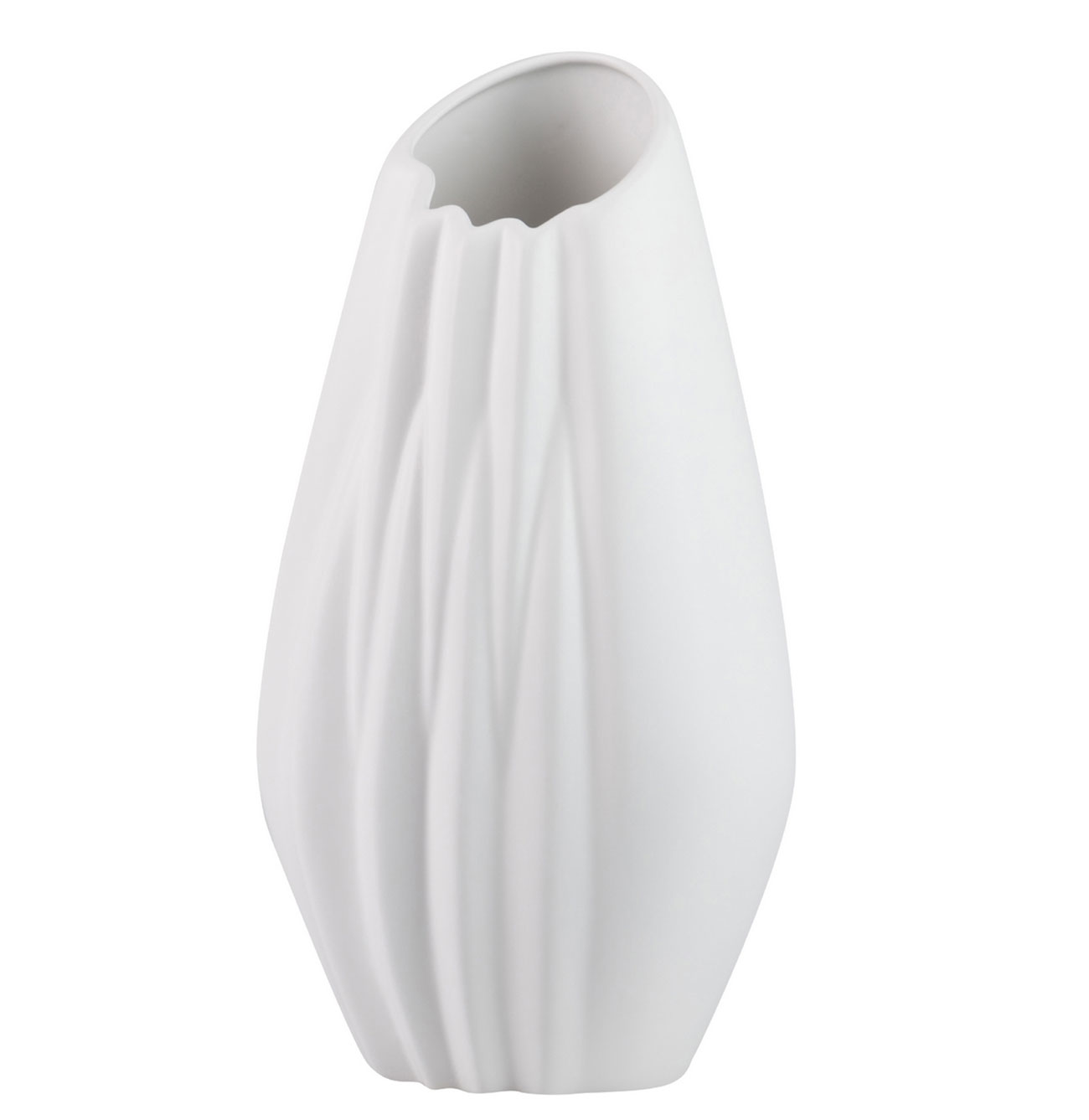 Floreira de Cerâmica 693 Branco Mate