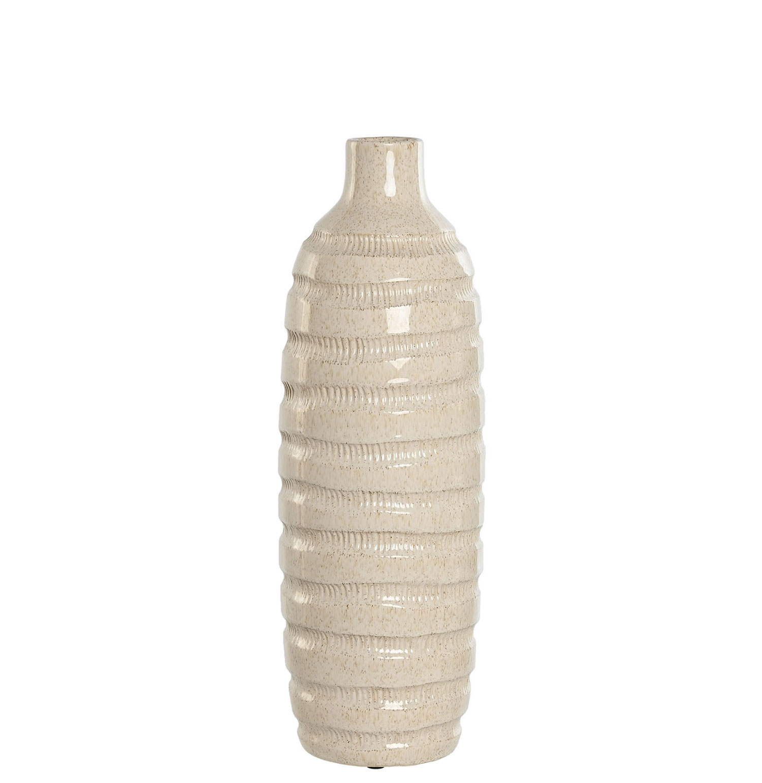Jarra Decorativa de Cerâmica 270 Bege