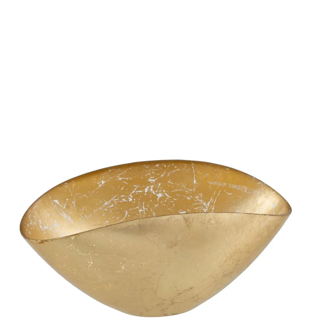 Centro de Mesa de Vidro 560 Dourado