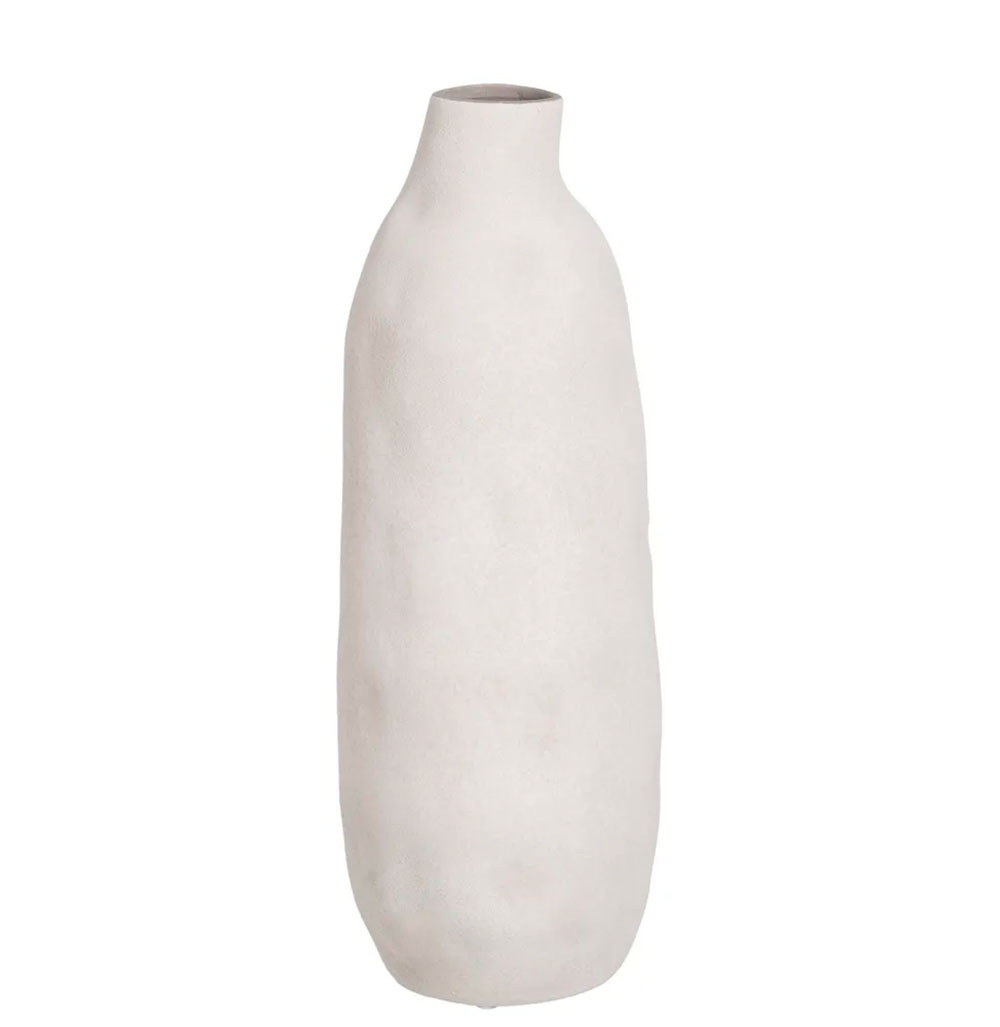 Vaso Decorativo de Cerâmica 376 Branco