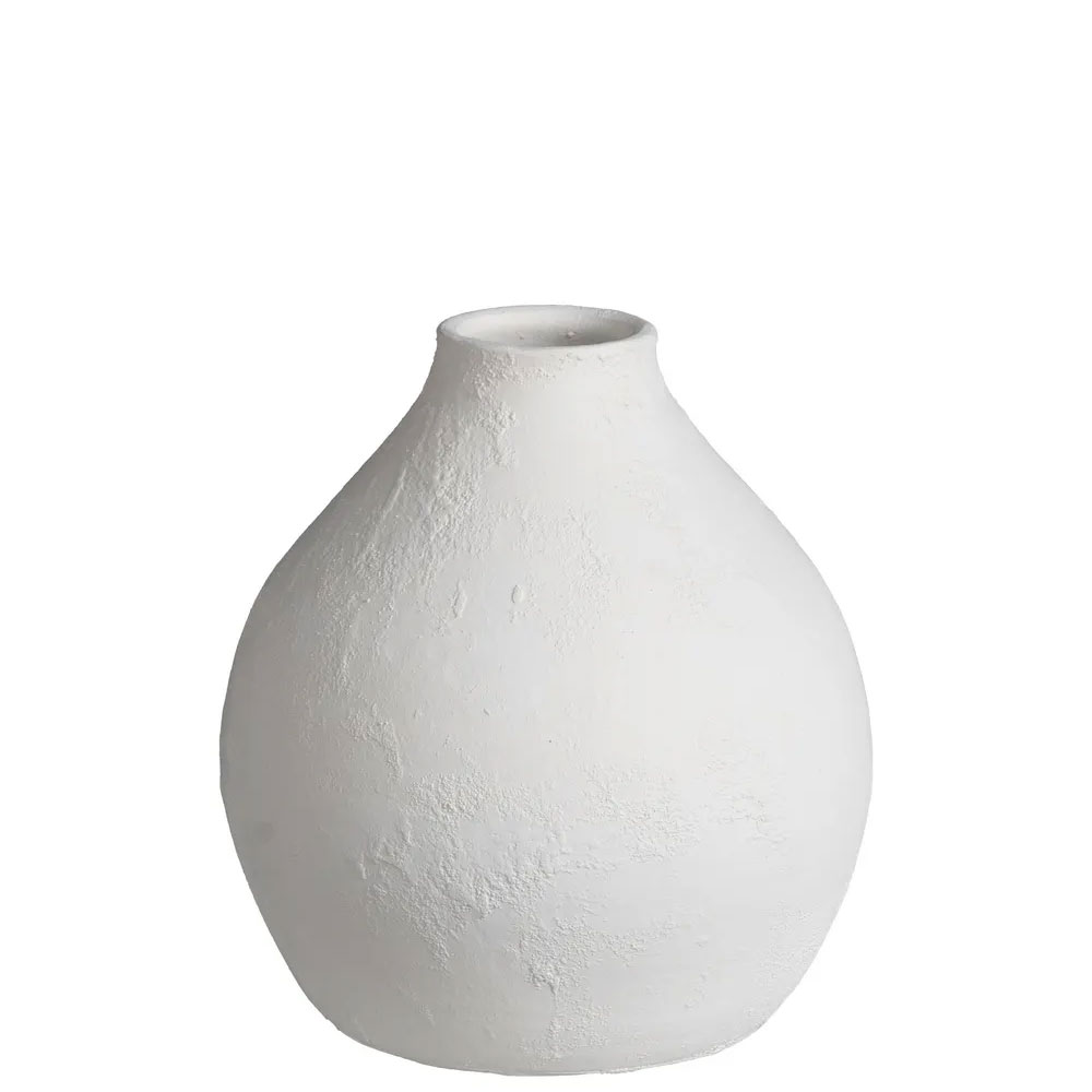 Vaso Decorativo de Cerâmica 309 Branco