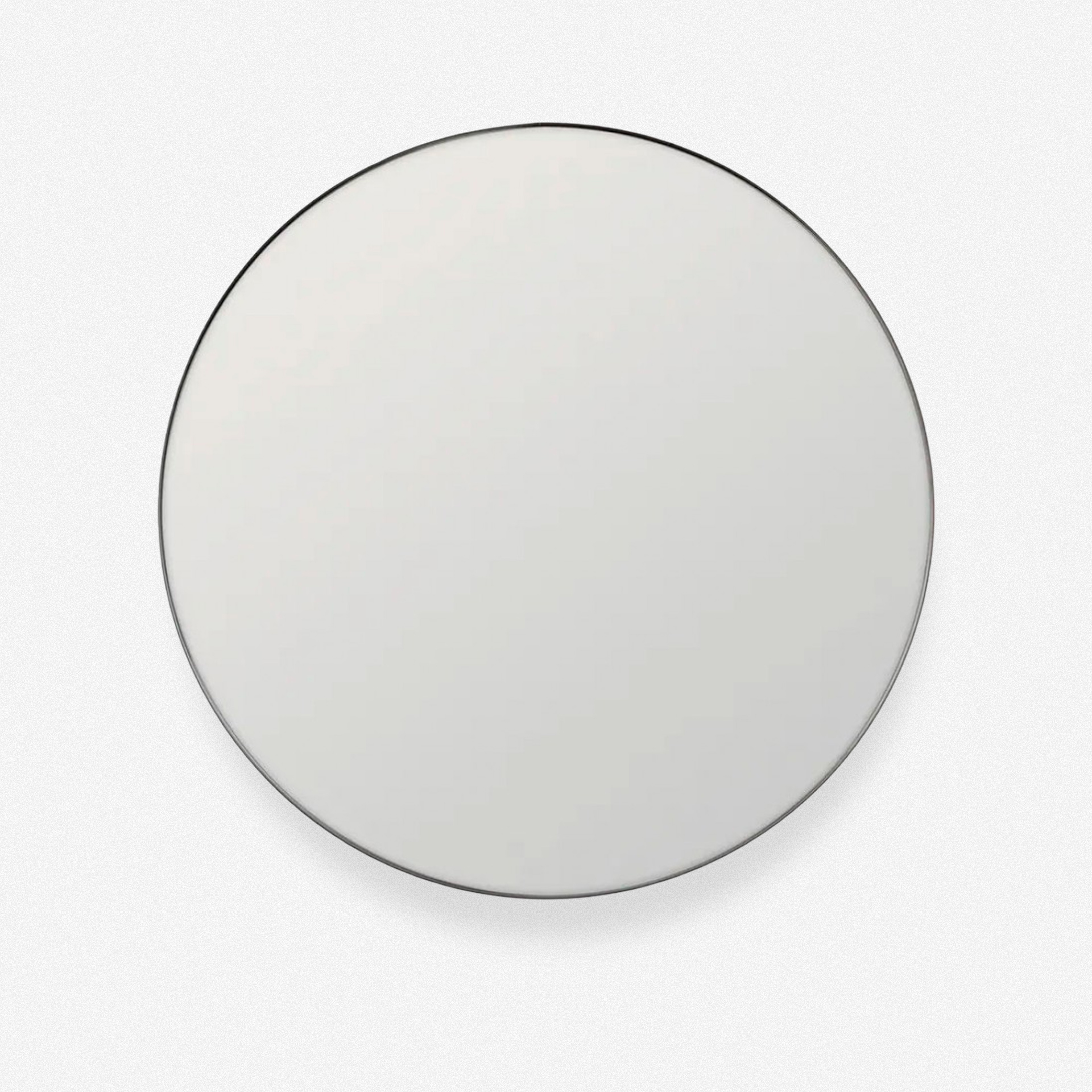 Espelho Redondo de Metal 847 Preto