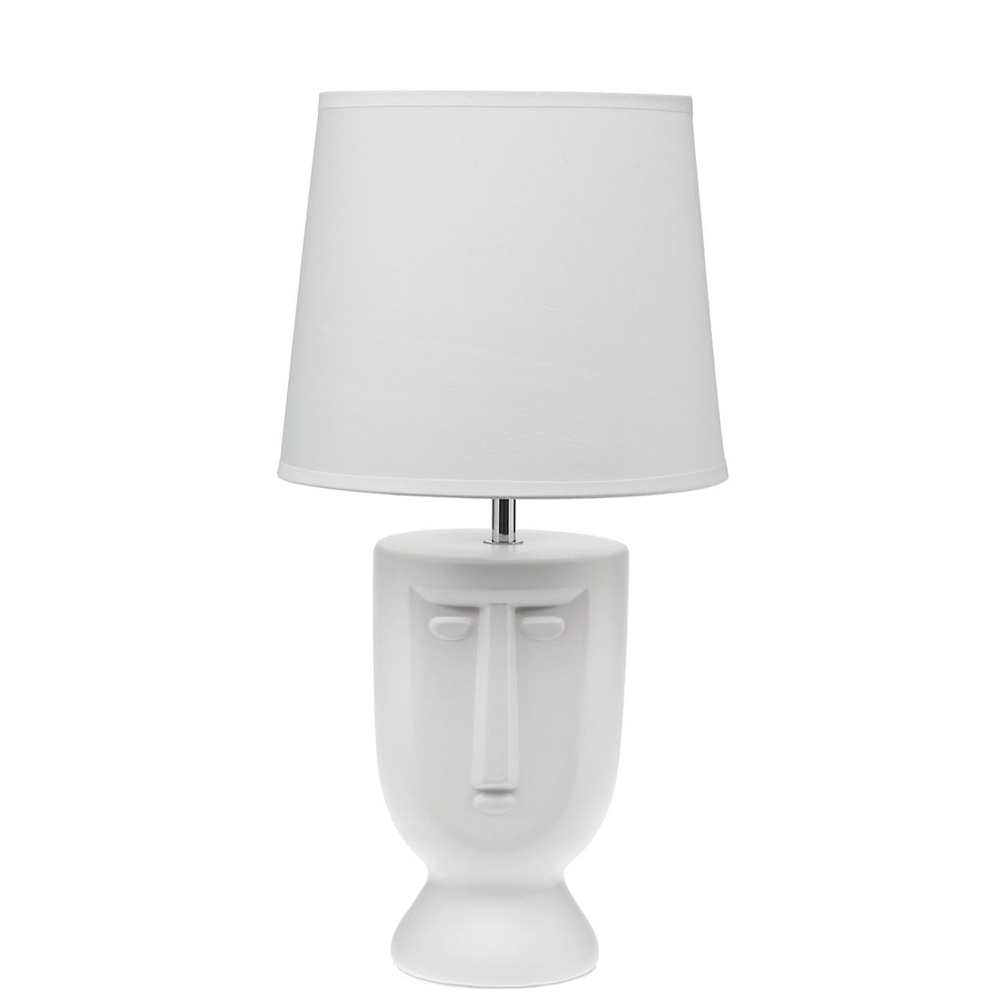 Candeeiro de Mesa de Cerâmica 285 Branco