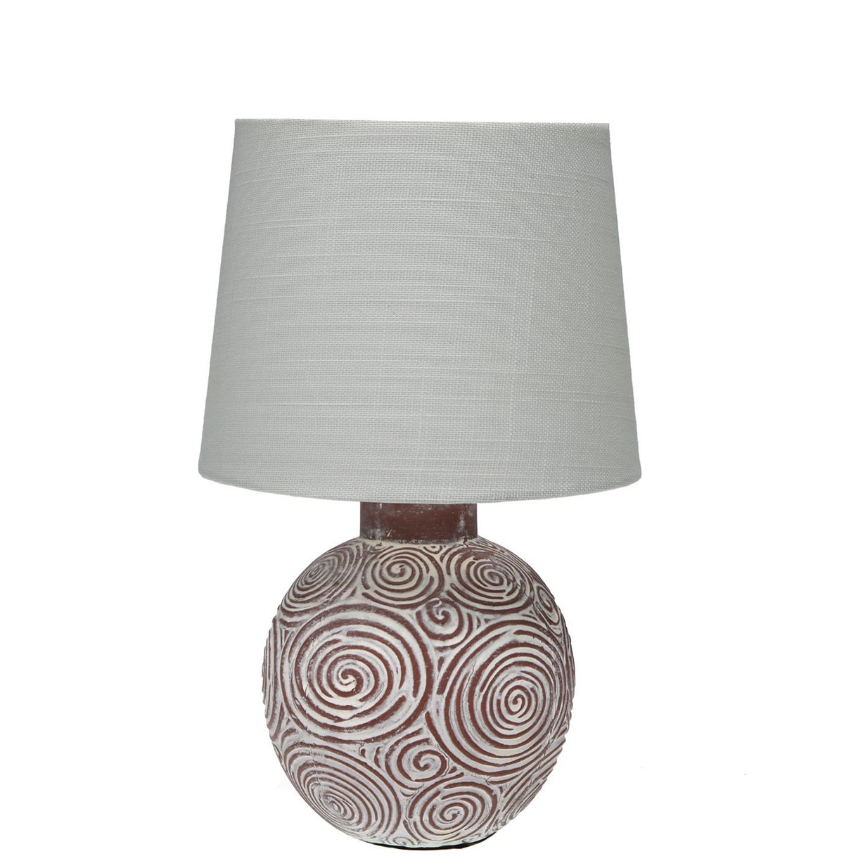 Candeeiro de Mesa de Cerâmica 193 Castanho