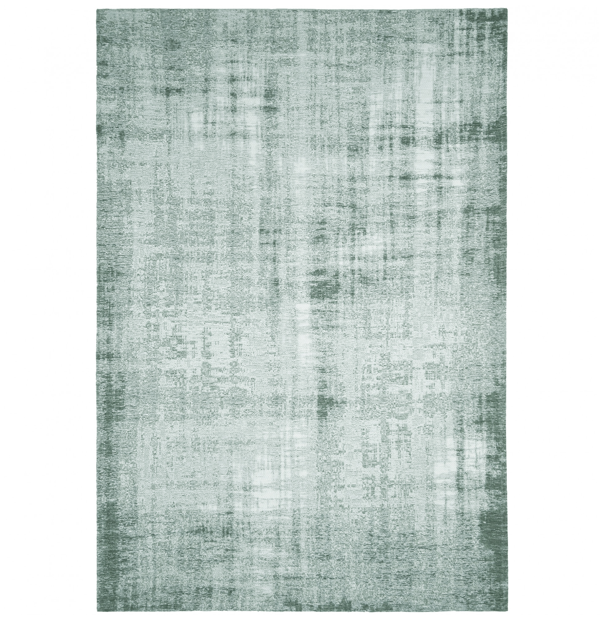 Tapete Liso Antik Chenille Grunge Azul Aqua