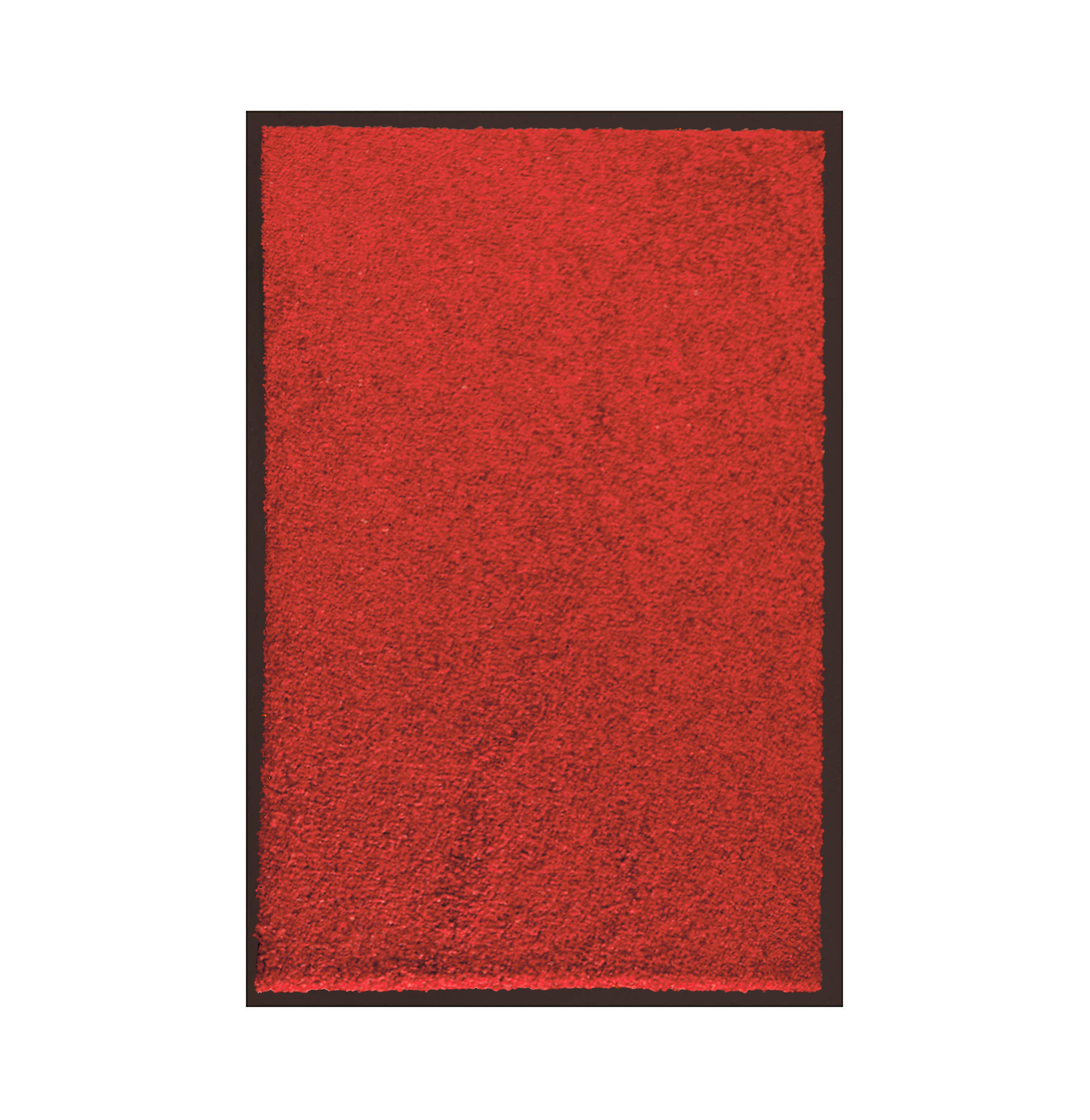 Tapete de Entrada Wash & Clean Vermelho