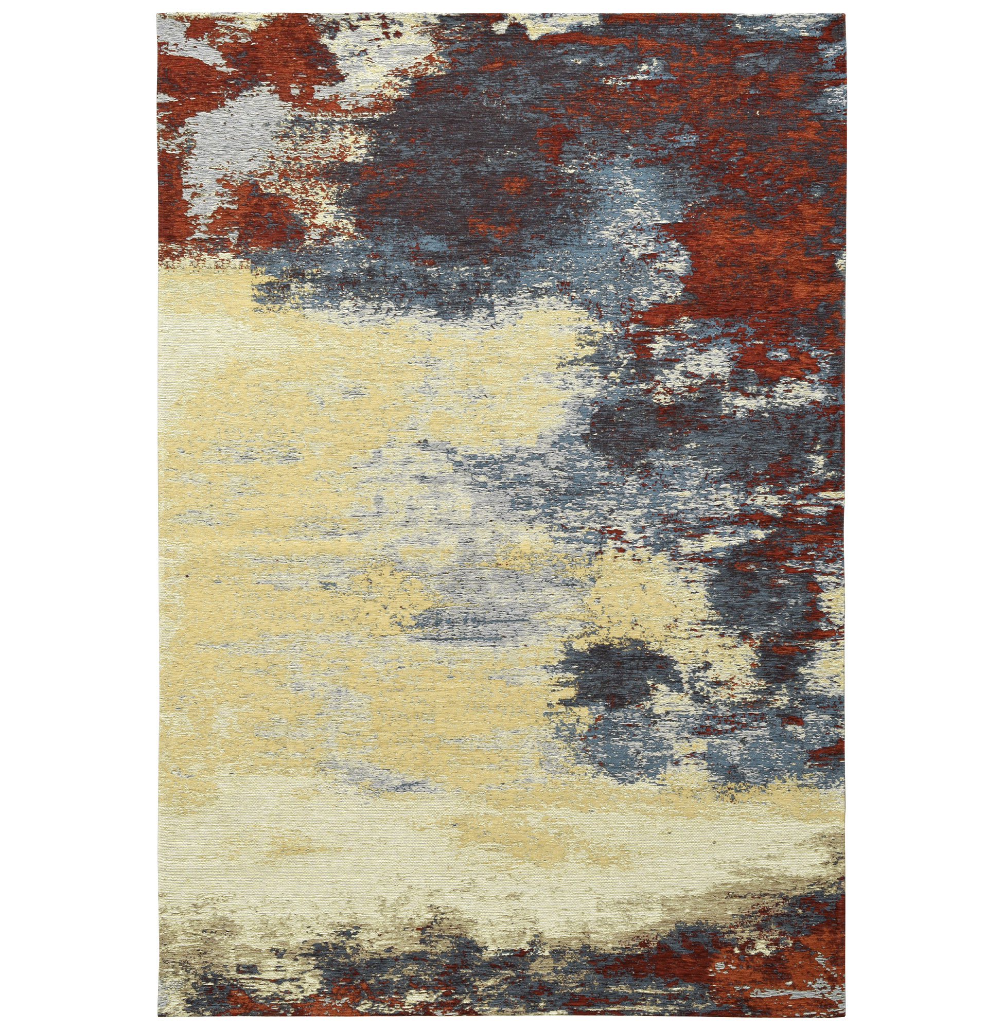 Tapete Abstrato Ametist Chenille 070 Multicolor