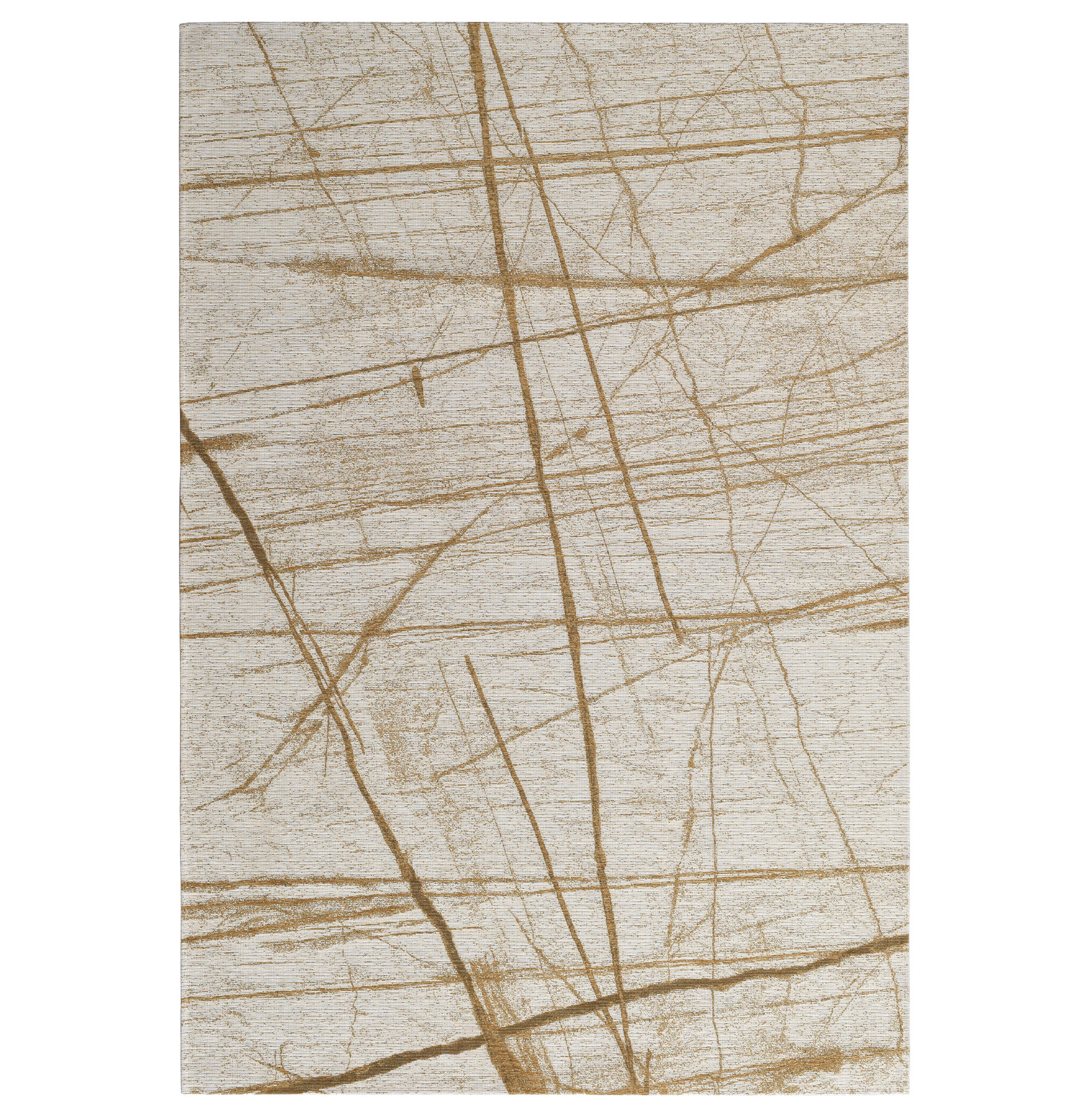 Tapete Moderno Carrara Chenille 009 Amarelo