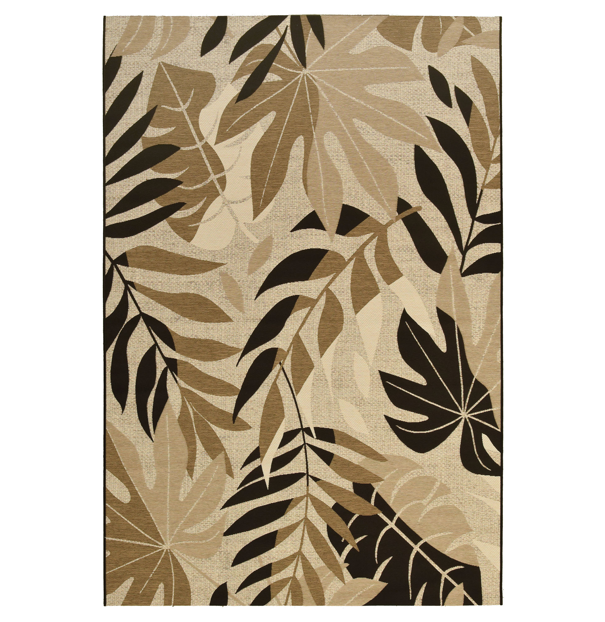 Tapete Interior/Exterior Garden Chenille 001/002 Castanho