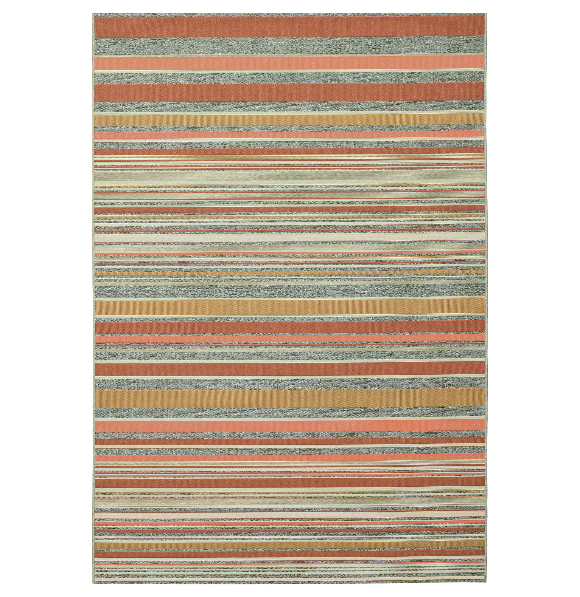 Tapete Interior/Exterior Ombre Chenille 002/010 Laranja